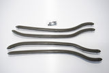 SERIE 4 LISTELLI PEDANA POSTERIORI COLORE GRIGIO LAMBRETTA LI 125-150 1-2 SERIE