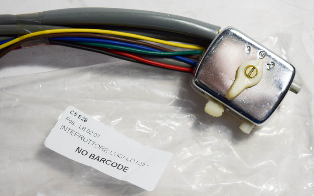 INTERRUTTORE LUCI LD125 - LD150 '57