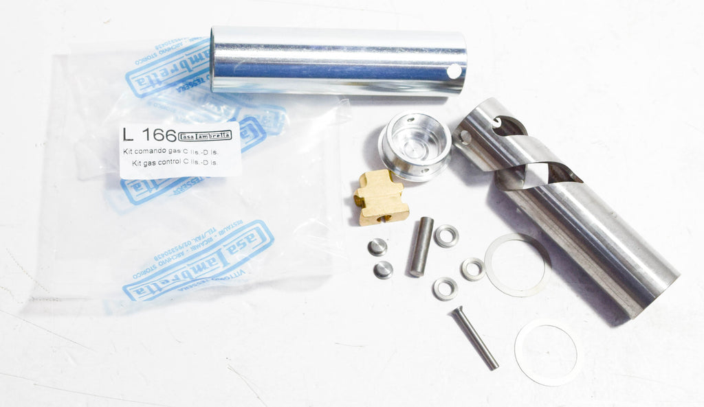 KIT COMPL.COMANDO GAS MANUBRIO IN FERRO