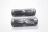 COPPIA MANOPOLE MANUBRIO COLORE GRIGIO LAMBRETTA LI 125-150 III SERIE-TV-SPECIAL-SX