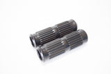 COPPIA MANOPOLE COLORE NERO LAMBRETTA DL 125-150-200-LUI 50-75