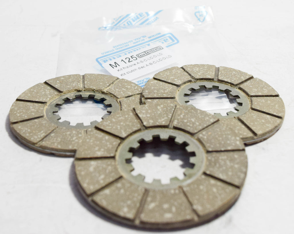 SERIE DISCHI FRIZ LAMBRETTA A-B-C-D 125