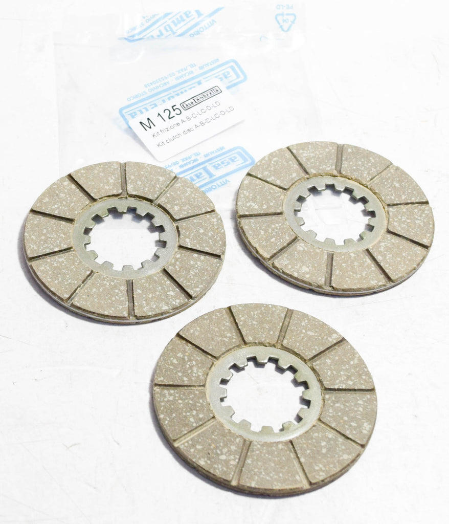 SERIE DISCHI FRIZ LAMBRETTA A-B-C-D 125