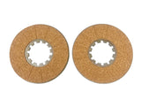 SERIE DISCHI FRIZIONE GUARNITI (SURFEX) LAMBRETTA E125