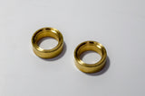 COPPIA BRONZINE LEVA REAZIONE INTERNE LAMBRETTA LD 125 DAL 1951 AL 1957-LD 150 DAL 1954 AL 1957