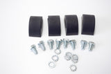 KIT 4 TAMPONI FINE CORSA+VITI-RANELLE SOSPENSIONE ANTERIORE LAMBRETTA LI- 1-2-3 SERIE-TV-SPECIAL-SX (COPPIA)