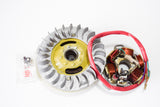 VOLANO COMPLETO DI STATORE A PUNTE 12 VOLT LAMBRETTA LI TERZA SERIE CODICE X48