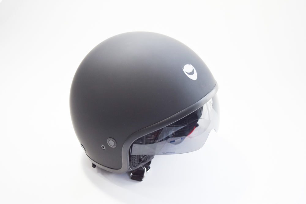 CASCO PURO NERO OPACO XS