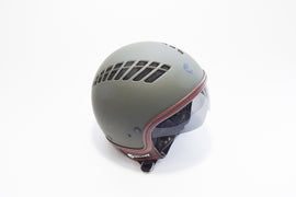 CASCO VIACOLVENTO VERDE GRIGLIA NERA S