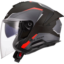 Carica l'immagine nel visualizzatore di Gallery, 4U366182032S - CASCO OF618 VERSO II AIR BLACK/RED S 06