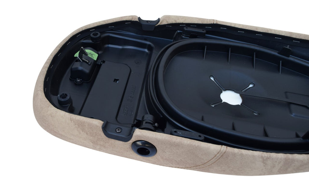 PICM02520200E8 - CM02520200E8 - SELLA COMPLETA VESPA LX MARRONE 50-125-150CC ANNO <2005 CODICE ORIGINALE CM02520200E8