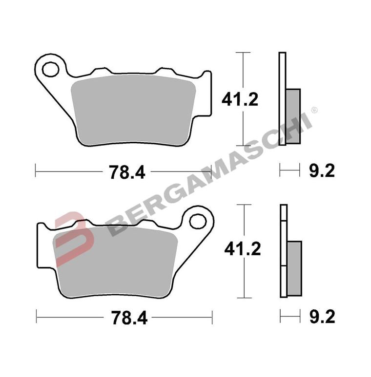 BG07BB02SX - SERIE PASTIGLIE 07BB02SX EXC 125 97-04