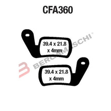 Carica l'immagine nel visualizzatore di Gallery, BGR4136000 - SERIE PASTIGLIE CFA360 MTB