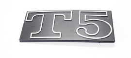 TARGHETTA T5 COFANO LATERALE