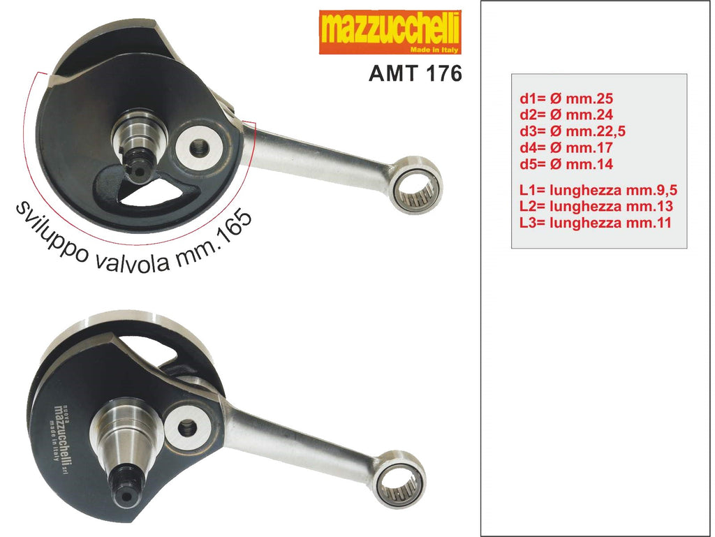 ALBERO MOT ANT CORS.51MM VESPA PX 125 XL