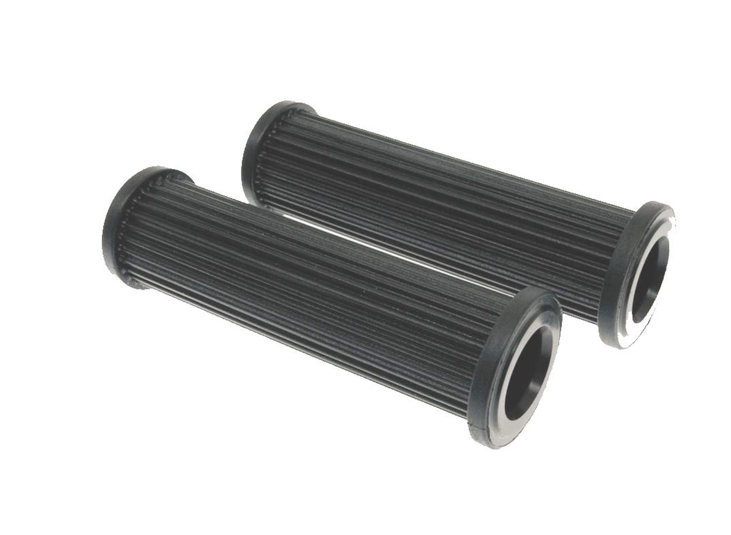 COPPIA MANOPOLE NERE VESPA PK-S 50-125