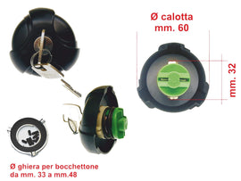 TAPPO SERBATOIO C/CHIAVE+GHIERA CIAO-SI