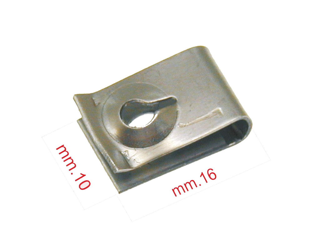 PIASTRINA VITE AUTOFILETTANTE DIAMETRO 4,2MM PER CARENA SCOOTER