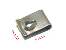 10376 - PIASTRINA VITE AUTOFILETTANTE DIAMETRO 4