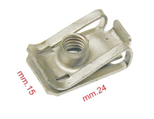 Carica l'immagine nel visualizzatore di Gallery, PIASTRINA PER VITE PASSO M6