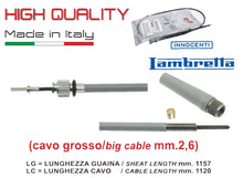 Carica l&#39;immagine nel visualizzatore di Gallery, FUNE CONTAKM LAMBRETTA LI 125-150 3°S