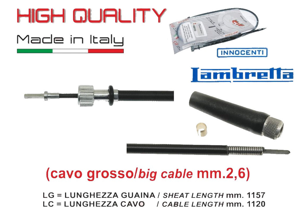 FUNE CONTAKM NERA LAMBRETTA DL