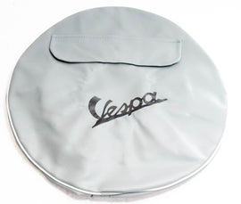 COPRIRUOTA GRIGIO DA 8 C/TASCA X VESPA