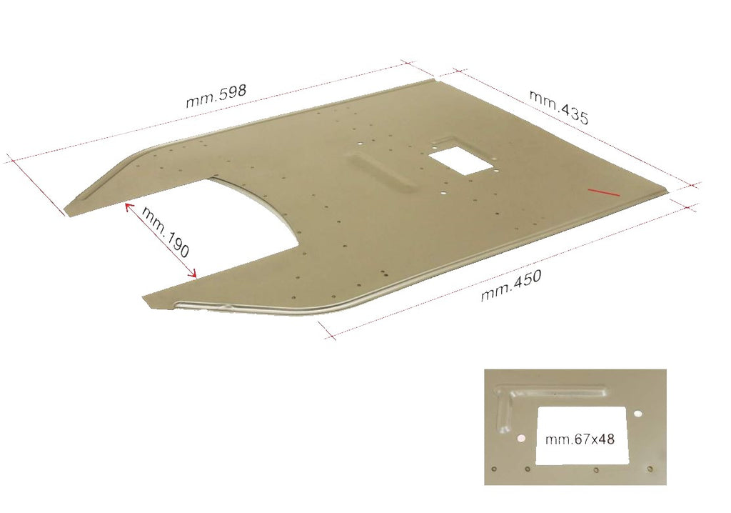 PEDANA VESPA PK/PK S 50-125