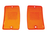 COPPIA VETRI FRECCE ANTERIORI VESPA PK50-125XL-HP-FL2 ARANCIO