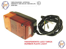 Carica l&#39;immagine nel visualizzatore di Gallery, FANALE POST SX SIEM APE MP P501-P601