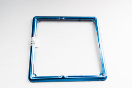 CORNICE TARGA INOX CROMATA VESPA 180X180