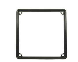 CORNICE TARGA NERA 170X170MM VESPA-MOTO