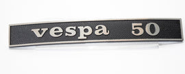 TARGHETTA VESPA 50 PER PARTE POSTERIOR