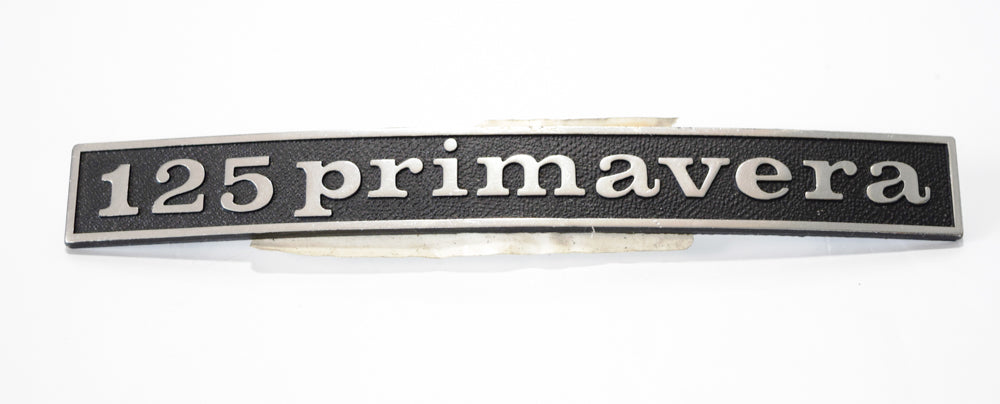 SCRITTA POST 125 PRIMAVERA VESPA