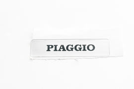 TARGHETTA PIAGGIO RESINATA ADESIVA X F