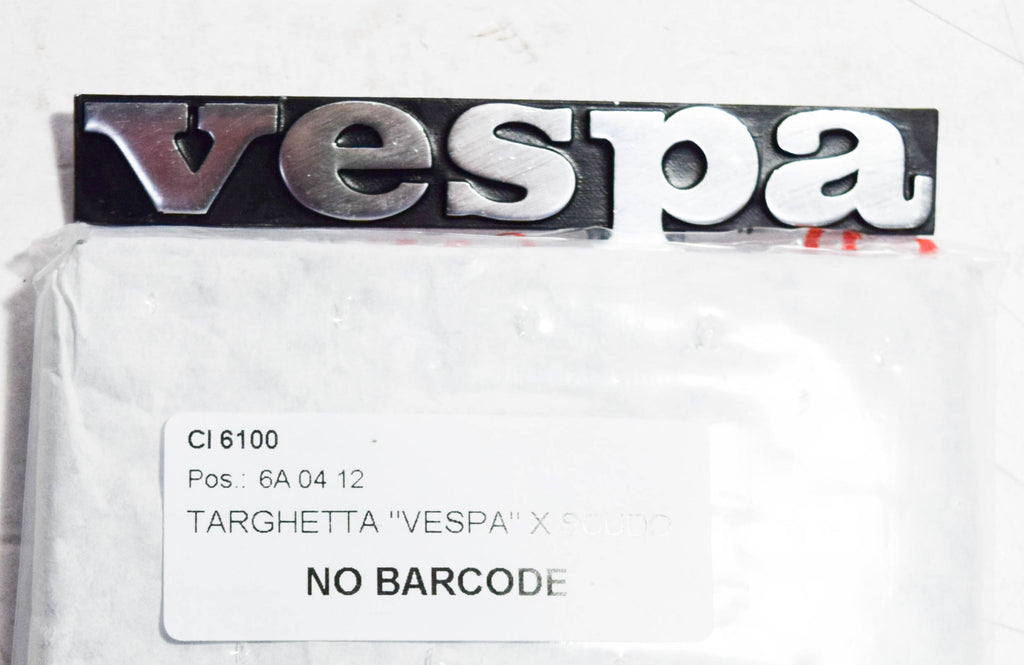 TARGHETTA VESPA X SCUDO ANT VESPA