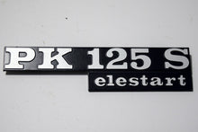 Carica l&#39;immagine nel visualizzatore di Gallery, SCRITTA LAT PK 125 S ELESTART AVV.ELET