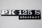 SCRITTA LAT PK 125 S ELESTART AVV.ELET
