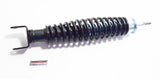 AMMORTIZZATORE POSTERIORE COMPLETO DI MOLLA VESPA PK 50-125 ,IDRAULICO A DOPPIO EFFETTO CON STRUTTURA IN ACCIAIO,E SALDATURE AD INDUZIONE,MOLLA FILO 7,5MM A FORMA DI BOTTE COME L'ORIGINALE
