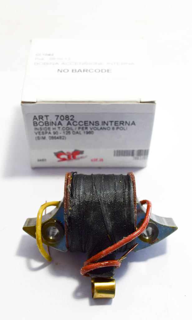 BOBINA ACCENSIONE INTERNA VESPA 90-125