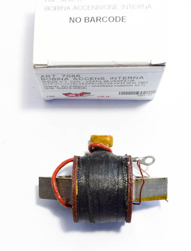 BOBINA ACCENSIONE INTERNA VESPA 98-125