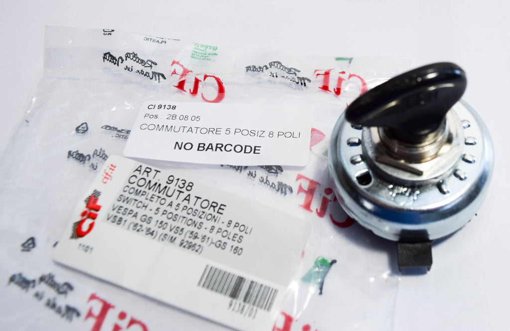 COMMUTATORE 5 POSIZ 8 POLI VESPA GS 150