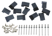 Carica l&#39;immagine nel visualizzatore di Gallery, KIT PUNTALINI+RIBATTINI X STRISCE PEDANA