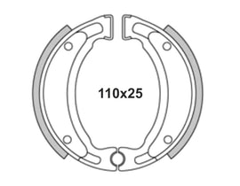 SERIE GANASCE ANT/POST TT-R 125 00-