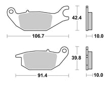 Carica l'immagine nel visualizzatore di Gallery, SG6562250 - SERIE PASTIGLIE SBS225HF MW TRICITY 125