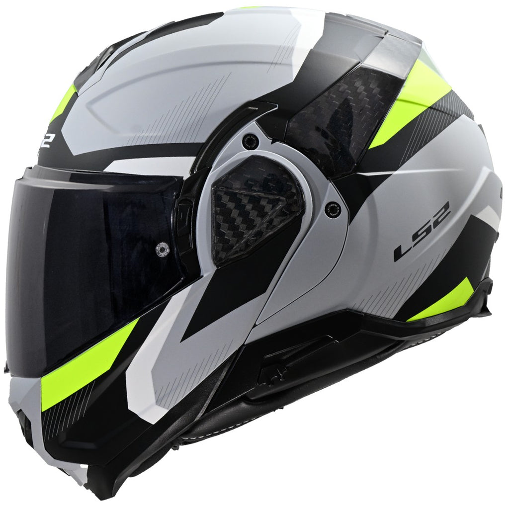 4U569102167M - CASCO FF910 ADVANT II TRIPLE GREY/YELL M