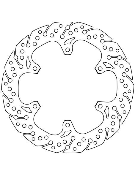 NFDF5024AW - DISCO FRENO POST EXC 250-300-400