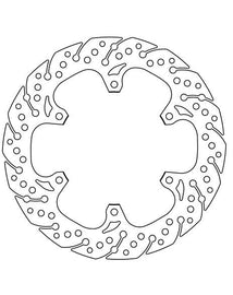 NFDF5024AW - DISCO FRENO POST EXC 250-300-400