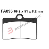 SERIE PASTIGLIE FA095HH SINTERIZZATE MONSTER 600-750