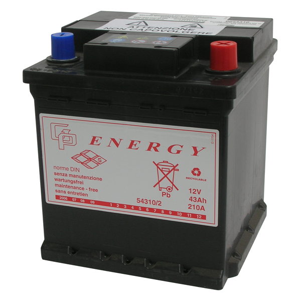 SG0654310 - BATTERIA 12V/40 AH SIGILLATA APE 50